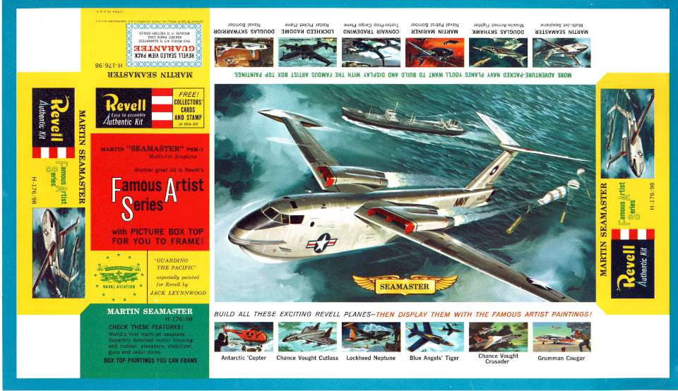 Revell Martin P6M Seamaster FAS 1960
