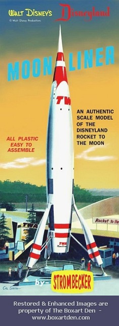 Strombecker TWA Moonliner 2nd Box