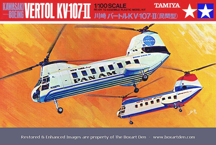 Tamiya Vertol KV-107-ll Pan Am NY Airways