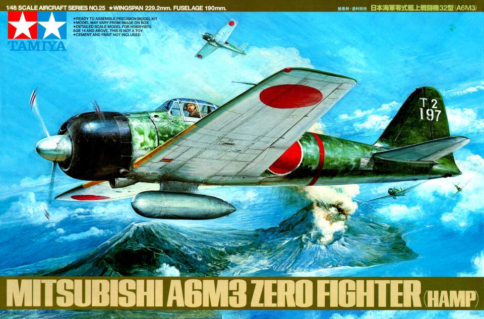 Tamiya Mitsubishi A6M3 Zero (Hamp)