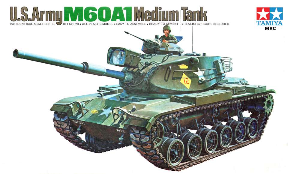 Tamiya US M60A1 Medium Tank