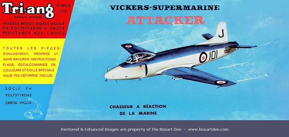 Tri-Ang Vickers Supermarine Attacker