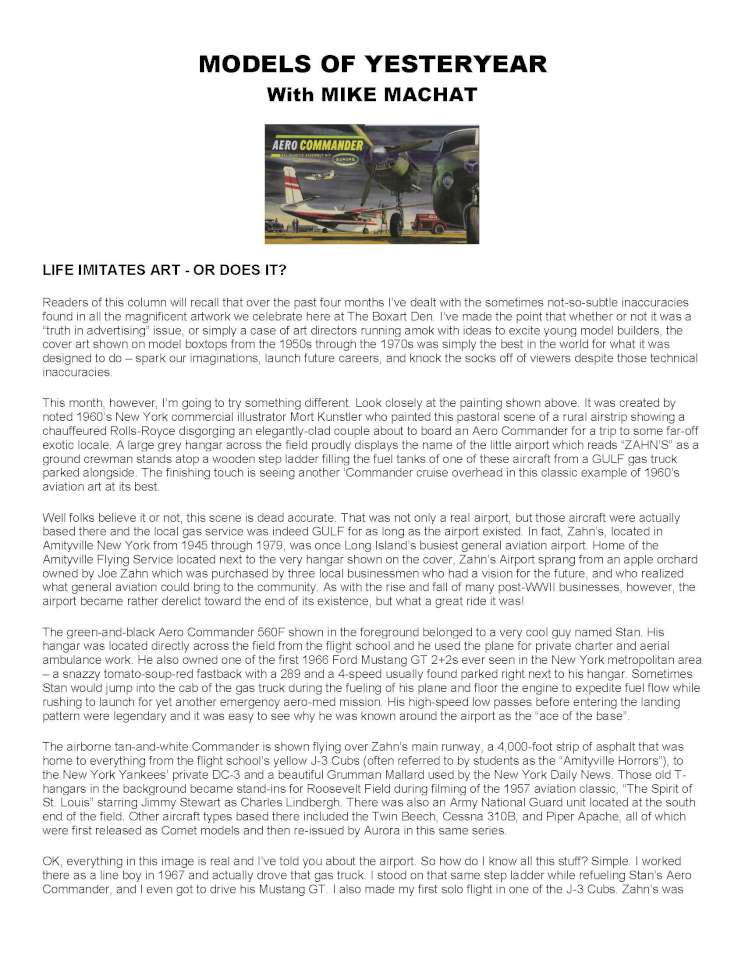 life imitates life - or does it? - page 1
