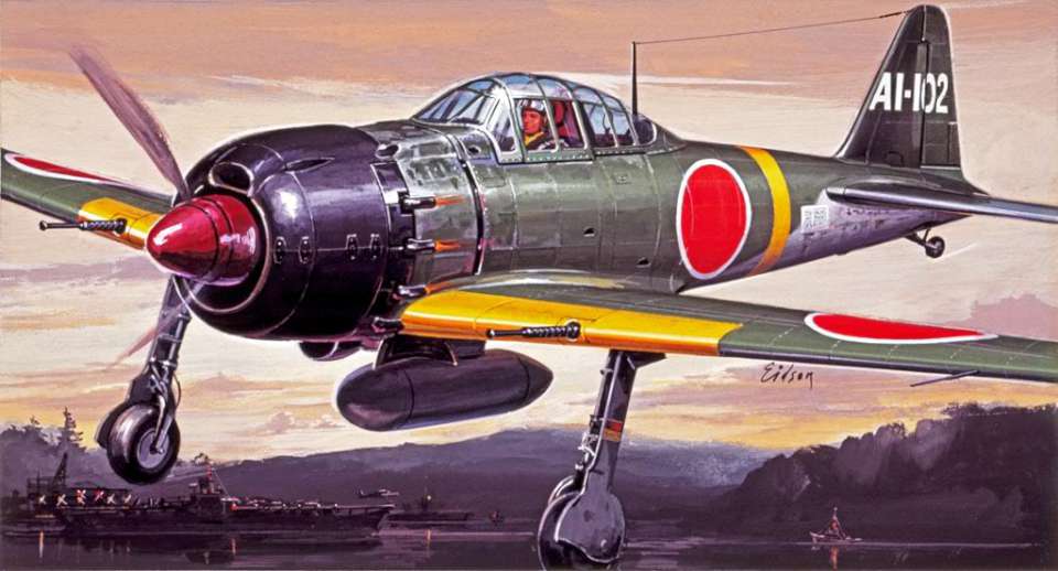 Mitsubishi A6M2 Zero 21 UPC-8026