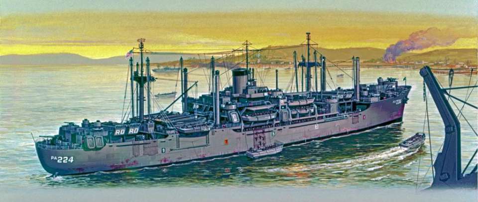 USS Randall Attack Transport Rev-H329