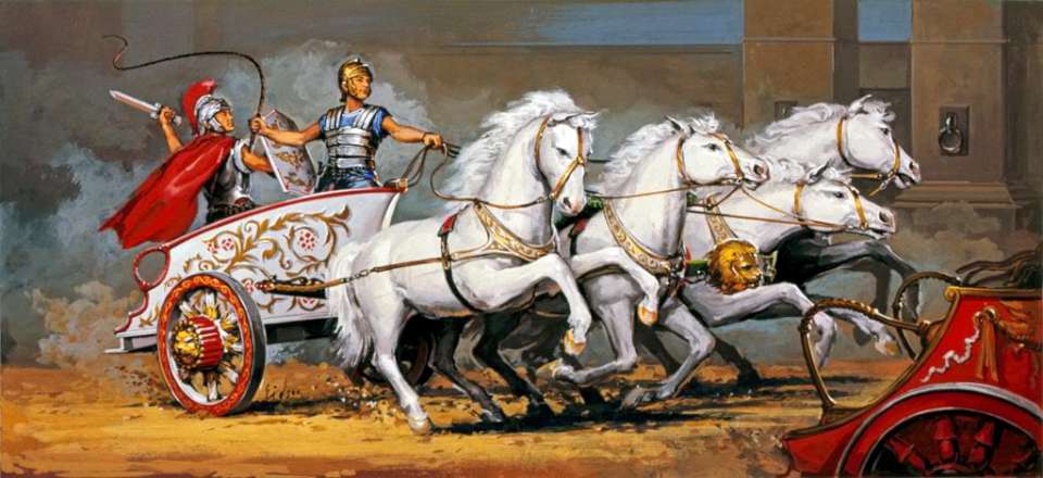 Roman Chariot UPC-4001