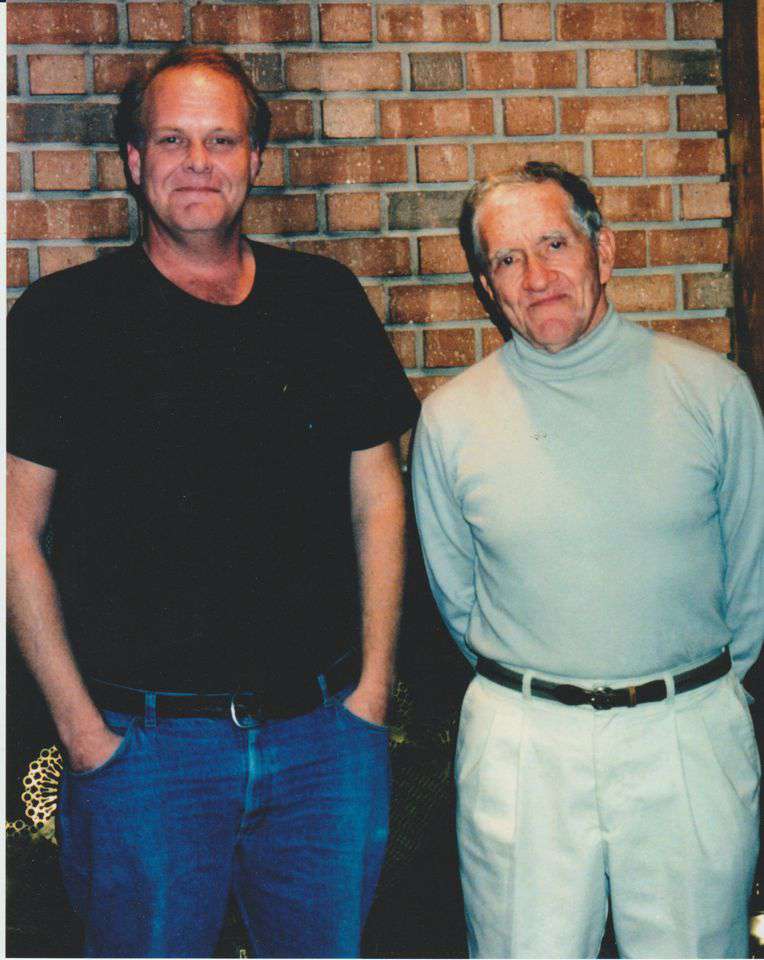 Michael Boss and Jack Leynnwood