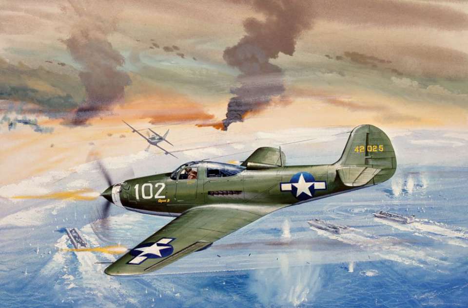 Bell P-39 by Roy Cross-960