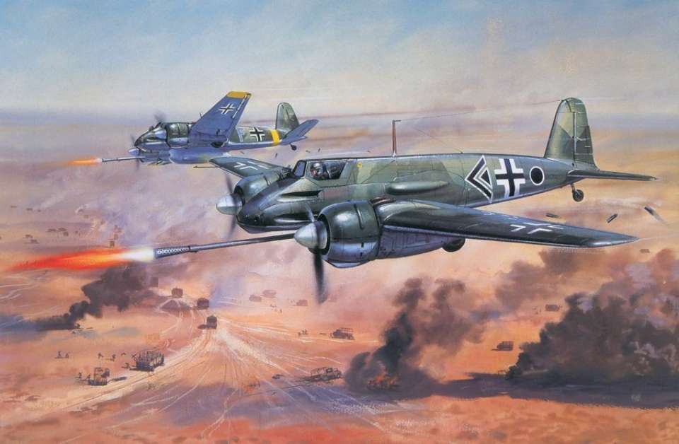 Henshel Hs-129 by Roy Cross-960