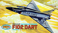 Aurora Convair F-102 Delta Dart
