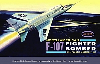 Aurora North American F-107 2nd Box