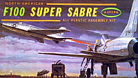 Aurora North American F-100 Super Sabre