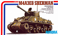 Aurora US M4A3E8 Sherman Tank