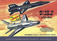 Lindberg NAA F-100 & X-15