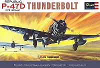 Revell Republic P-47D Thunderbolt 1-72 '60's