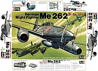 Revell Messerschmitt Me262B-1a 1974